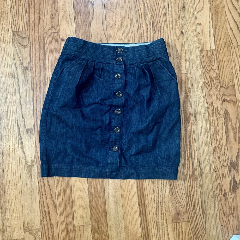 Anthropologie Pilcro denim skirt